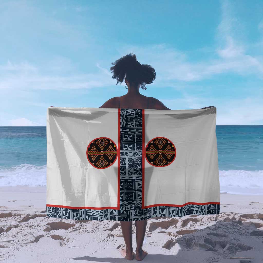 Cameroon Traditional Toghu Pattern Sarong African Tribal Ndop Geometric Design