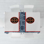 Cameroon Traditional Toghu Pattern Tablecloth African Tribal Ndop Geometric Design