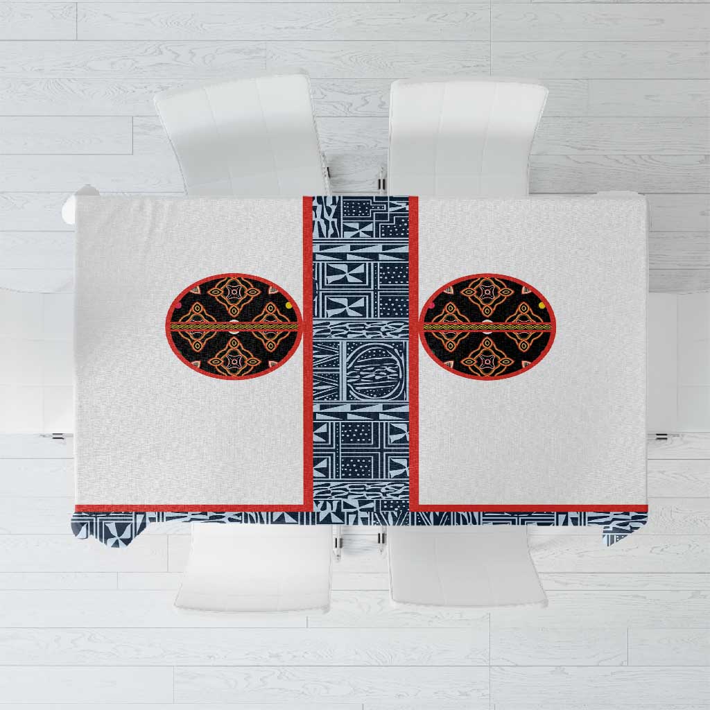 Cameroon Traditional Toghu Pattern Tablecloth African Tribal Ndop Geometric Design