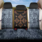 Cameroon Bamileke Toghu Pattern Back Car Seat Cover Bamenda Royal Cultural Design
