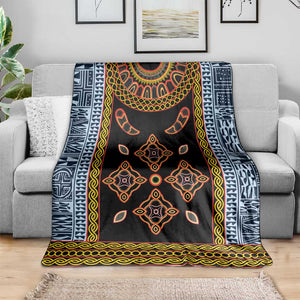 Cameroon Bamileke Toghu Pattern Blanket Bamenda Royal Cultural Design