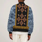 Cameroon Bamileke Toghu Pattern Bomber Jacket Bamenda Royal Cultural Design