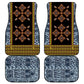 Cameroon Bamileke Toghu Pattern Car Mats Bamenda Royal Cultural Design
