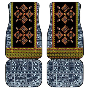 Cameroon Bamileke Toghu Pattern Car Mats Bamenda Royal Cultural Design