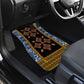 Cameroon Bamileke Toghu Pattern Car Mats Bamenda Royal Cultural Design