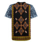 Cameroon Bamileke Toghu Pattern Rugby Jersey Bamenda Royal Cultural Design