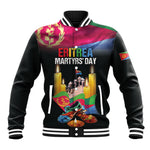 Personalized Eritrea Martyrs Day Baseball Jacket Eritrea EPLF Honoring Shida Heroes