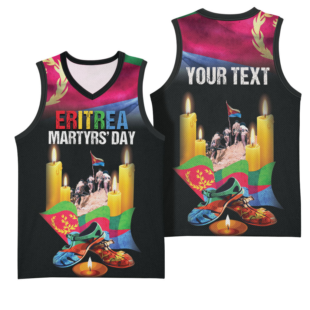 Personalized Eritrea Martyrs Day Basketball Jersey Eritrea EPLF Honoring Shida Heroes