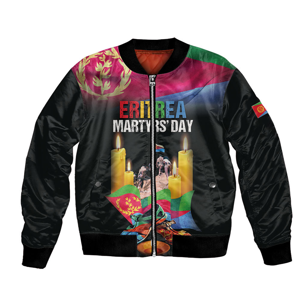 Personalized Eritrea Martyrs Day Bomber Jacket Eritrea EPLF Honoring Shida Heroes