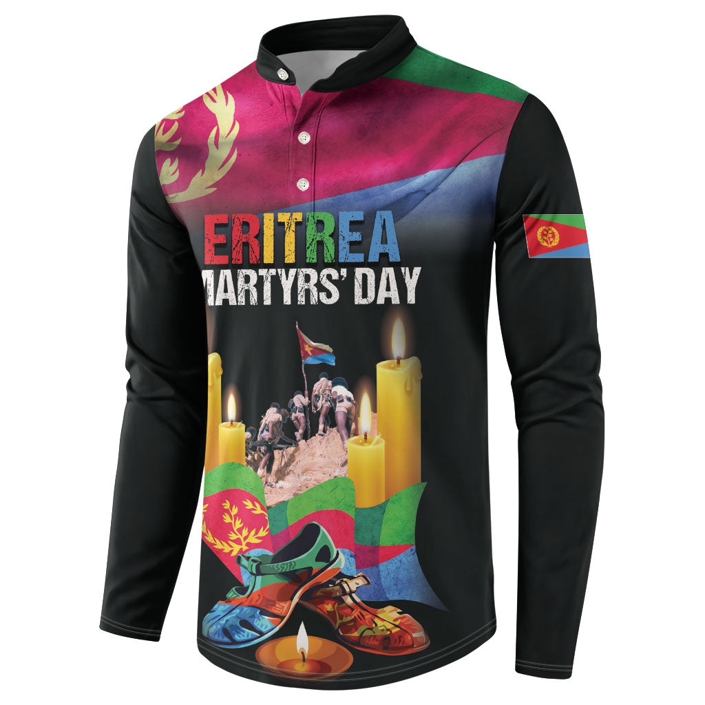 Personalized Eritrea Martyrs Day Button Sweatshirt Eritrea EPLF Honoring Shida Heroes