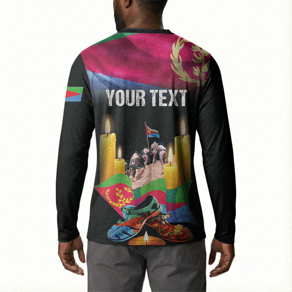 Personalized Eritrea Martyrs Day Button Sweatshirt Eritrea EPLF Honoring Shida Heroes