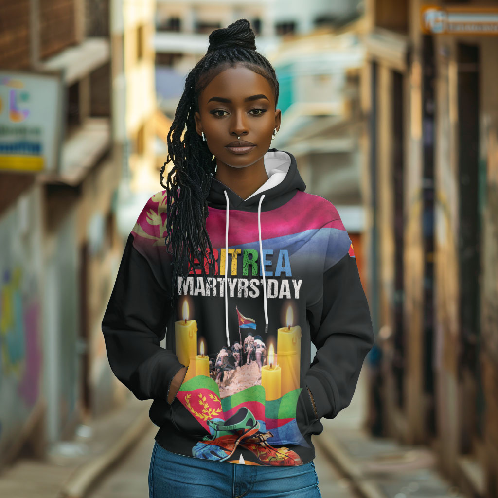 Personalized Eritrea Martyrs Day Hoodie Eritrea EPLF Honoring Shida Heroes