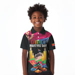Personalized Eritrea Martyrs Day Kid Polo Shirt Eritrea EPLF Honoring Shida Heroes