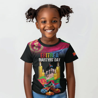 Personalized Eritrea Martyrs Day Kid T shirt Eritrea EPLF Honoring Shida Heroes