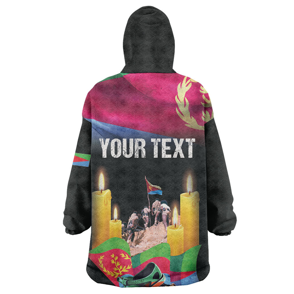 Personalized Eritrea Martyrs Day Kid Wearable Blanket Hoodie Eritrea EPLF Honoring Shida Heroes