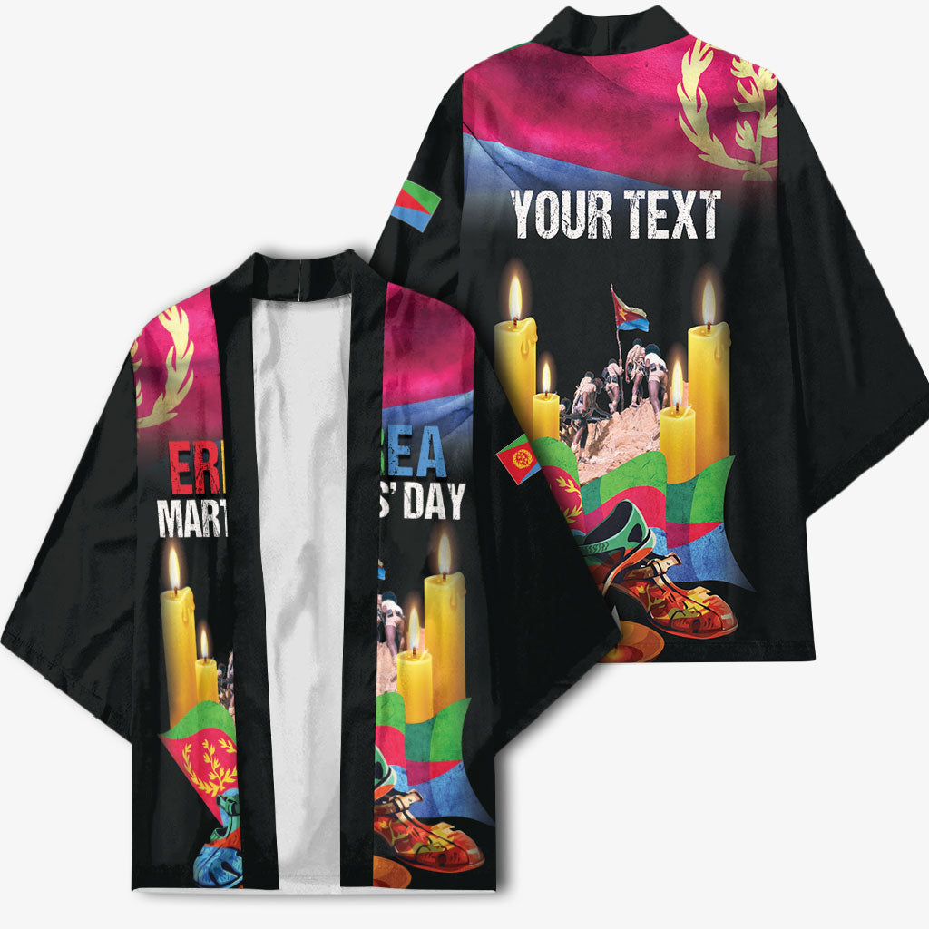 Personalized Eritrea Martyrs Day Kimono Eritrea EPLF Honoring Shida Heroes