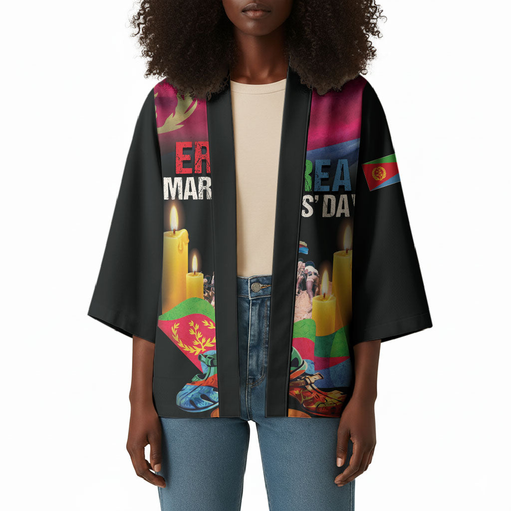 Personalized Eritrea Martyrs Day Kimono Eritrea EPLF Honoring Shida Heroes