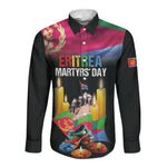 Personalized Eritrea Martyrs Day Long Sleeve Button Shirt Eritrea EPLF Honoring Shida Heroes