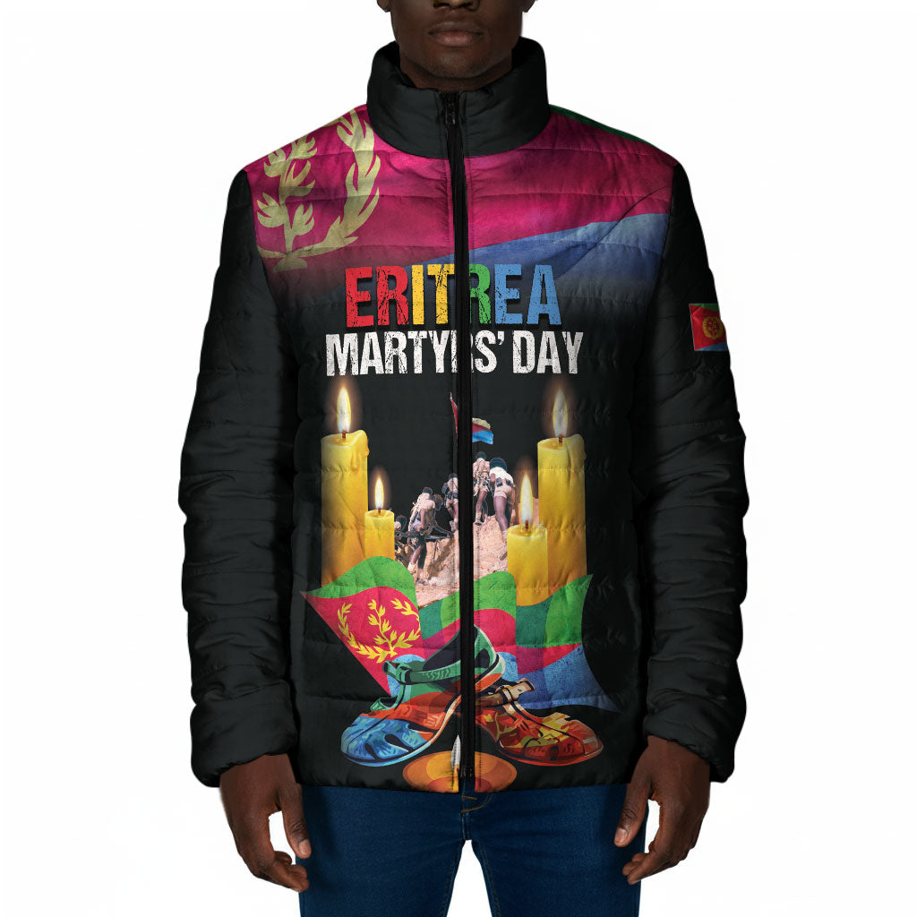 Personalized Eritrea Martyrs Day Padded Jacket Eritrea EPLF Honoring Shida Heroes