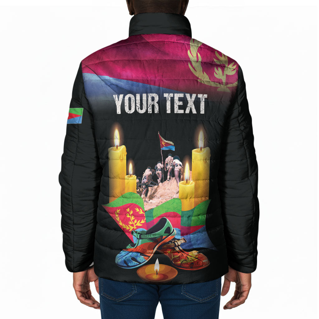 Personalized Eritrea Martyrs Day Padded Jacket Eritrea EPLF Honoring Shida Heroes