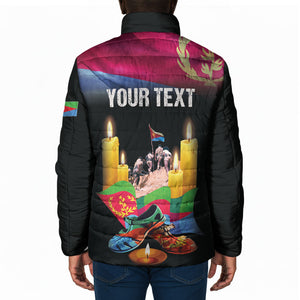 Personalized Eritrea Martyrs Day Padded Jacket Eritrea EPLF Honoring Shida Heroes