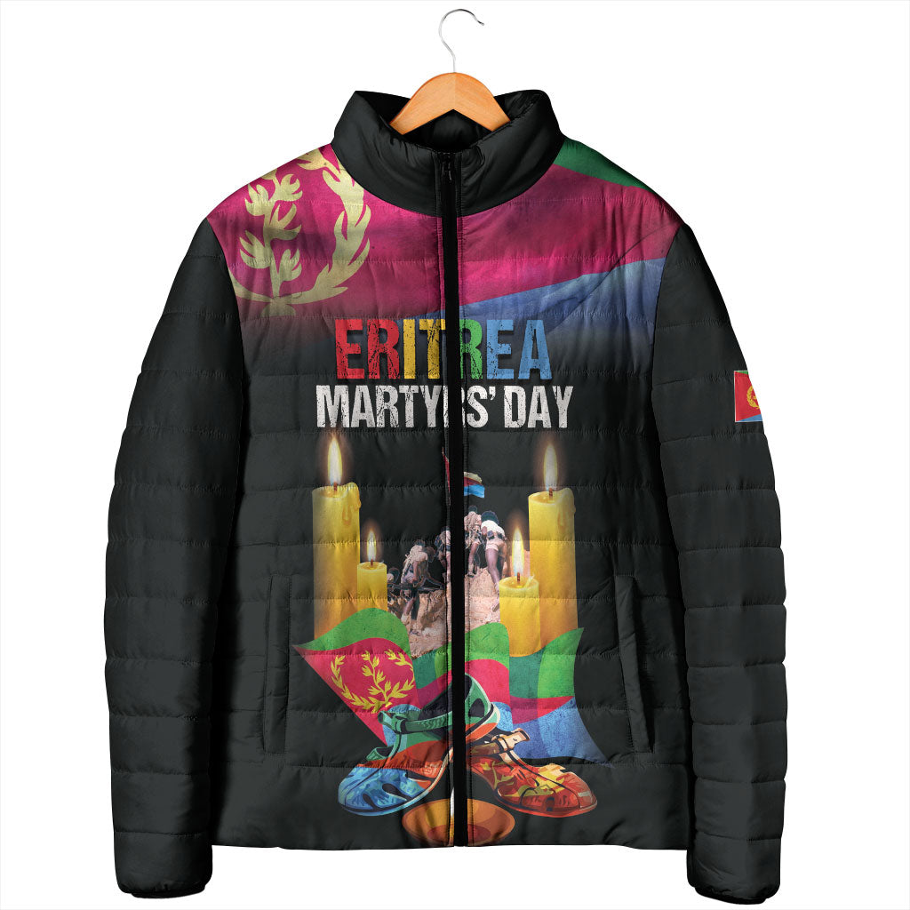 Personalized Eritrea Martyrs Day Padded Jacket Eritrea EPLF Honoring Shida Heroes