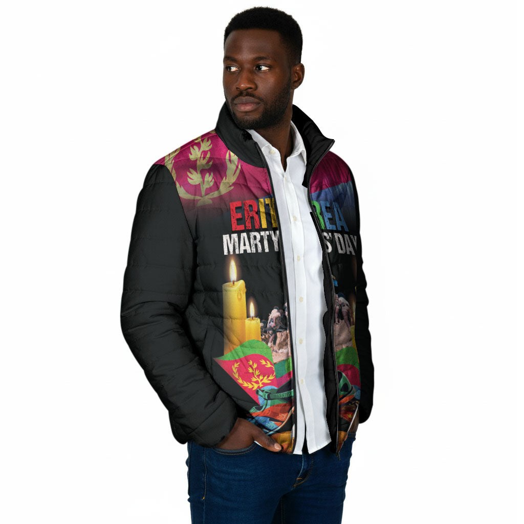 Personalized Eritrea Martyrs Day Padded Jacket Eritrea EPLF Honoring Shida Heroes