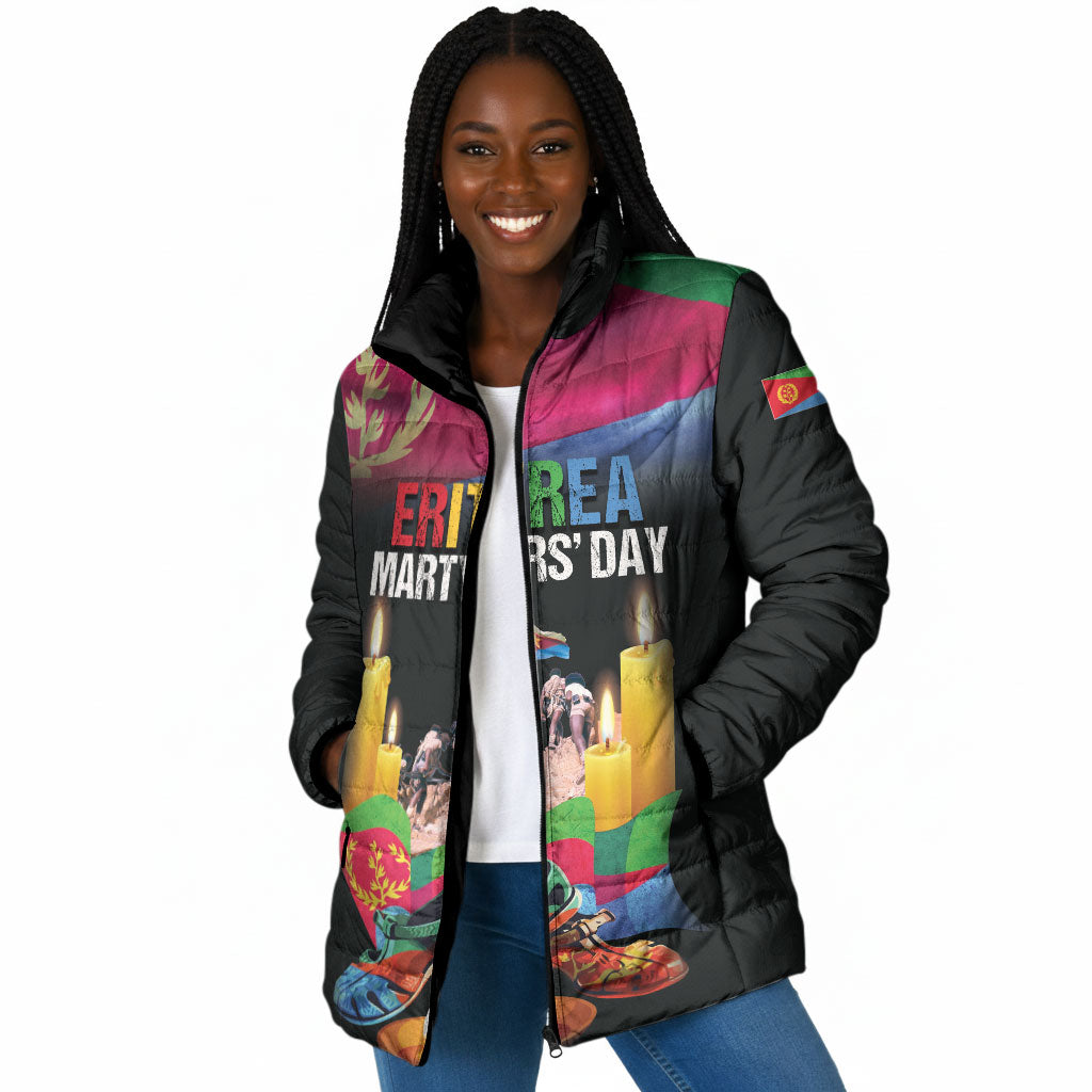 Personalized Eritrea Martyrs Day Padded Jacket Eritrea EPLF Honoring Shida Heroes