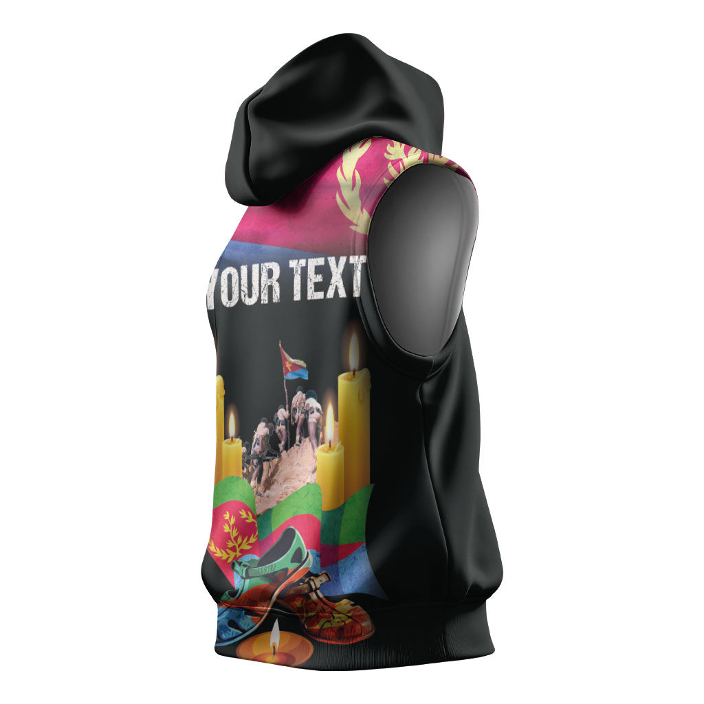 Personalized Eritrea Martyrs Day Sleeveless Hoodie Eritrea EPLF Honoring Shida Heroes
