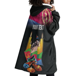 Personalized Eritrea Martyrs Day Wearable Blanket Hoodie Eritrea EPLF Honoring Shida Heroes