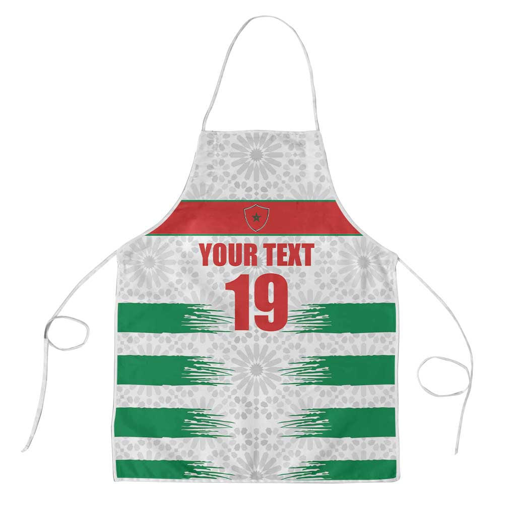 Custom Morocco Football Apron Road To Football Glory - African Pride