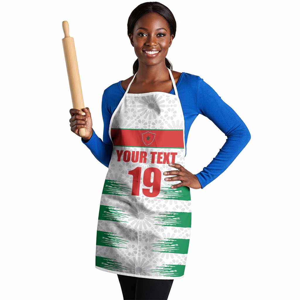 Custom Morocco Football Apron Road To Football Glory - African Pride