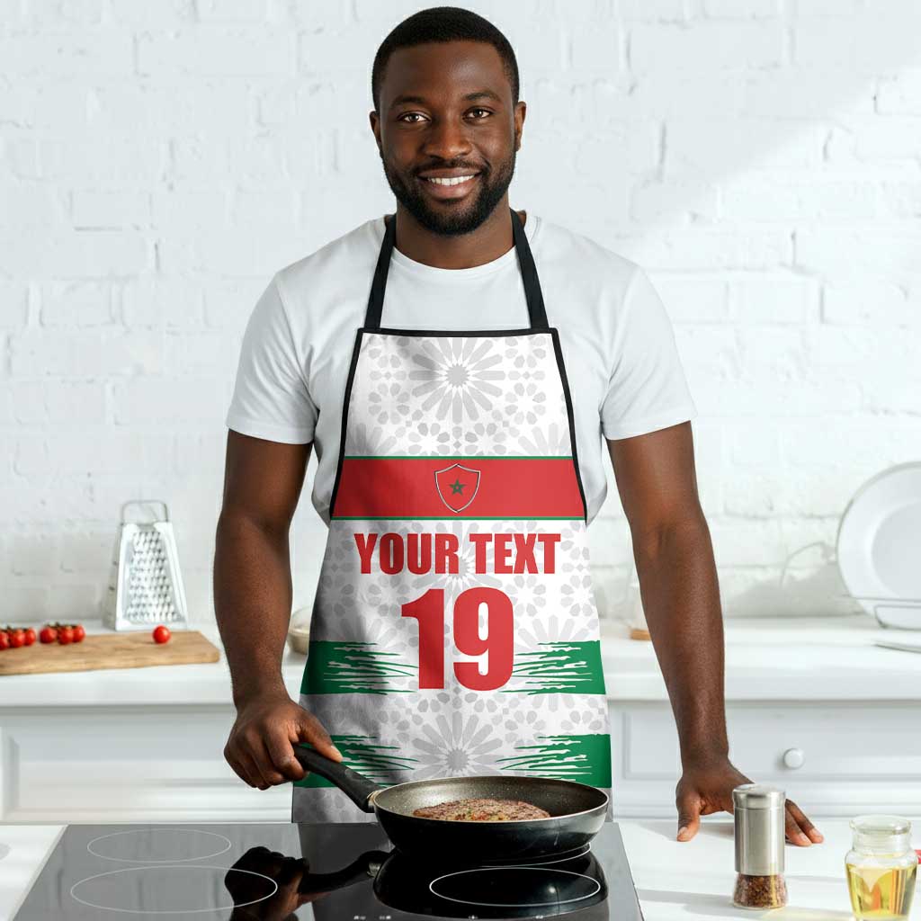 Custom Morocco Football Apron Road To Football Glory - African Pride