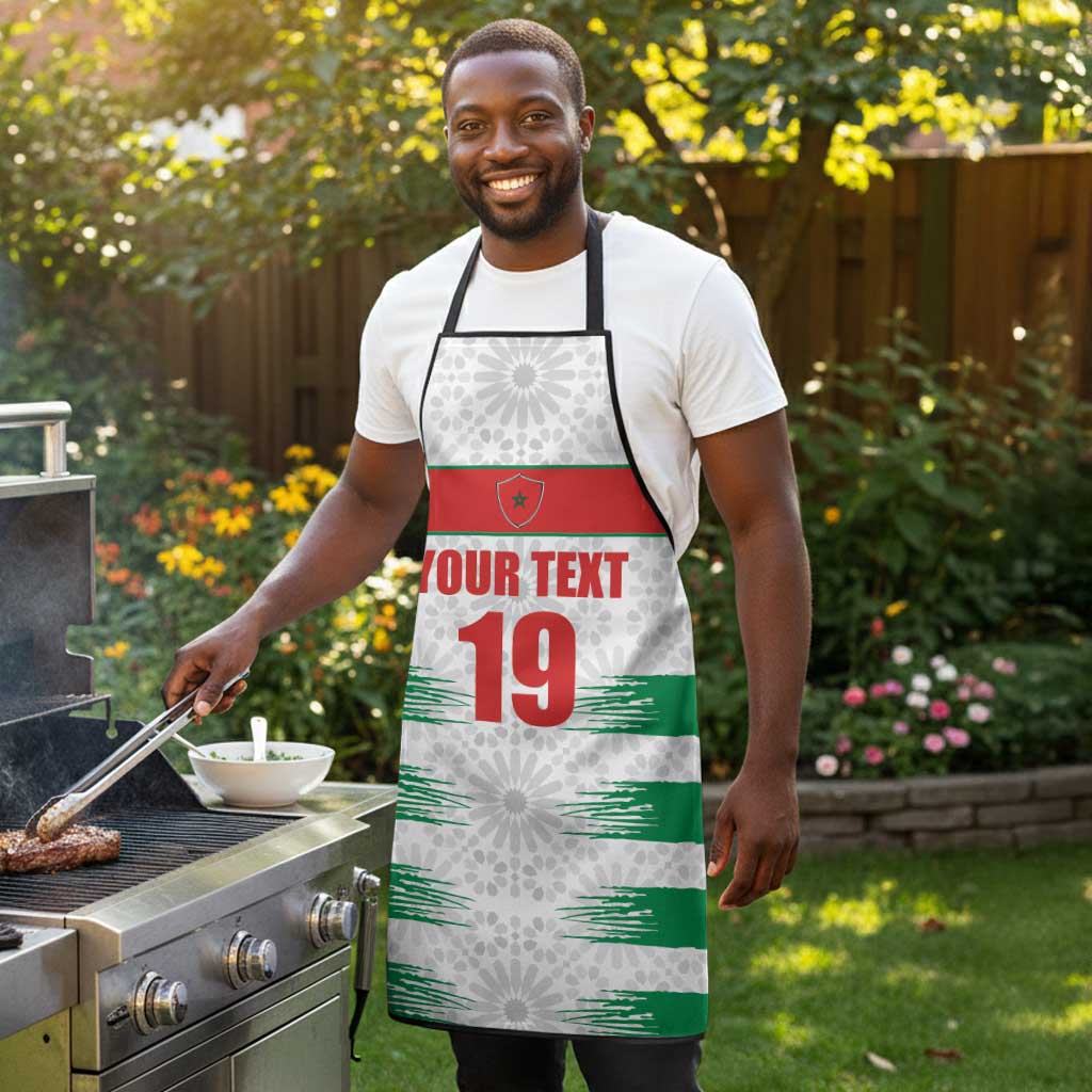 Custom Morocco Football Apron Road To Football Glory - African Pride