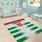 Custom Morocco Football Area Rug Road To Football Glory - African Pride