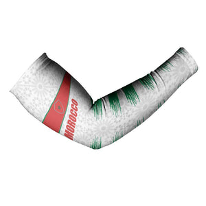 Custom Morocco Football Arm Sleeves Road To Football Glory - African Pride