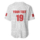 Custom Morocco Football Baseball Jersey Road To Football Glory LT19