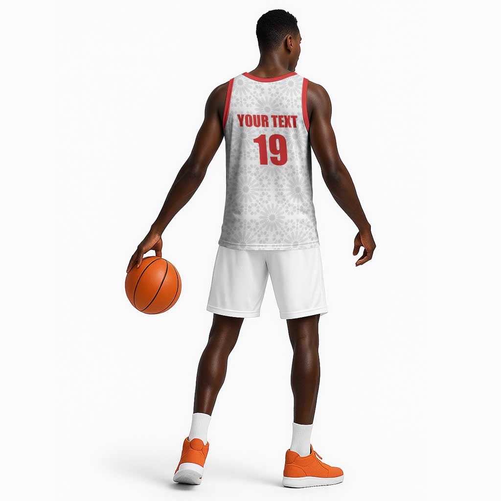 Custom Morocco Football Basketball Jersey Road To Football Glory - African Pride