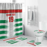 Custom Morocco Football Bathroom Set Road To Football Glory - African Pride