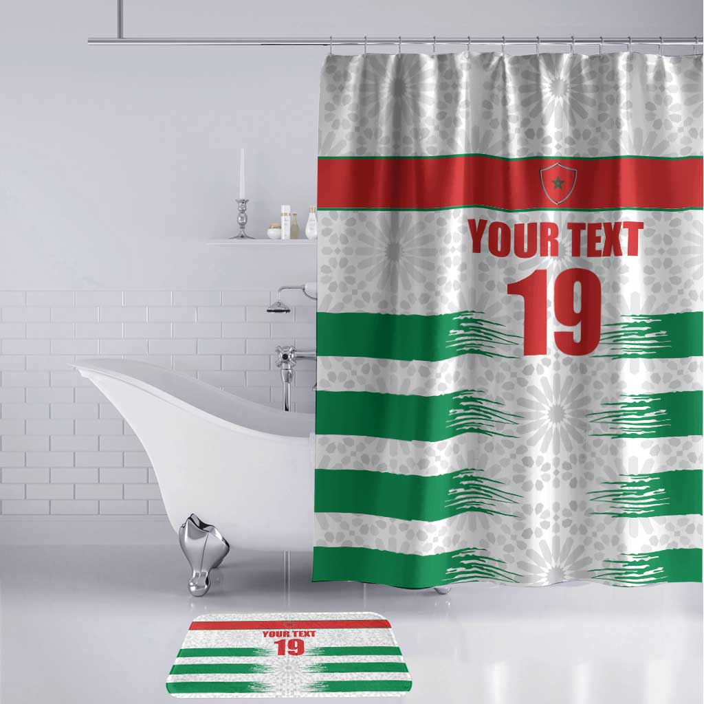 Custom Morocco Football Bathroom Set Road To Football Glory - African Pride