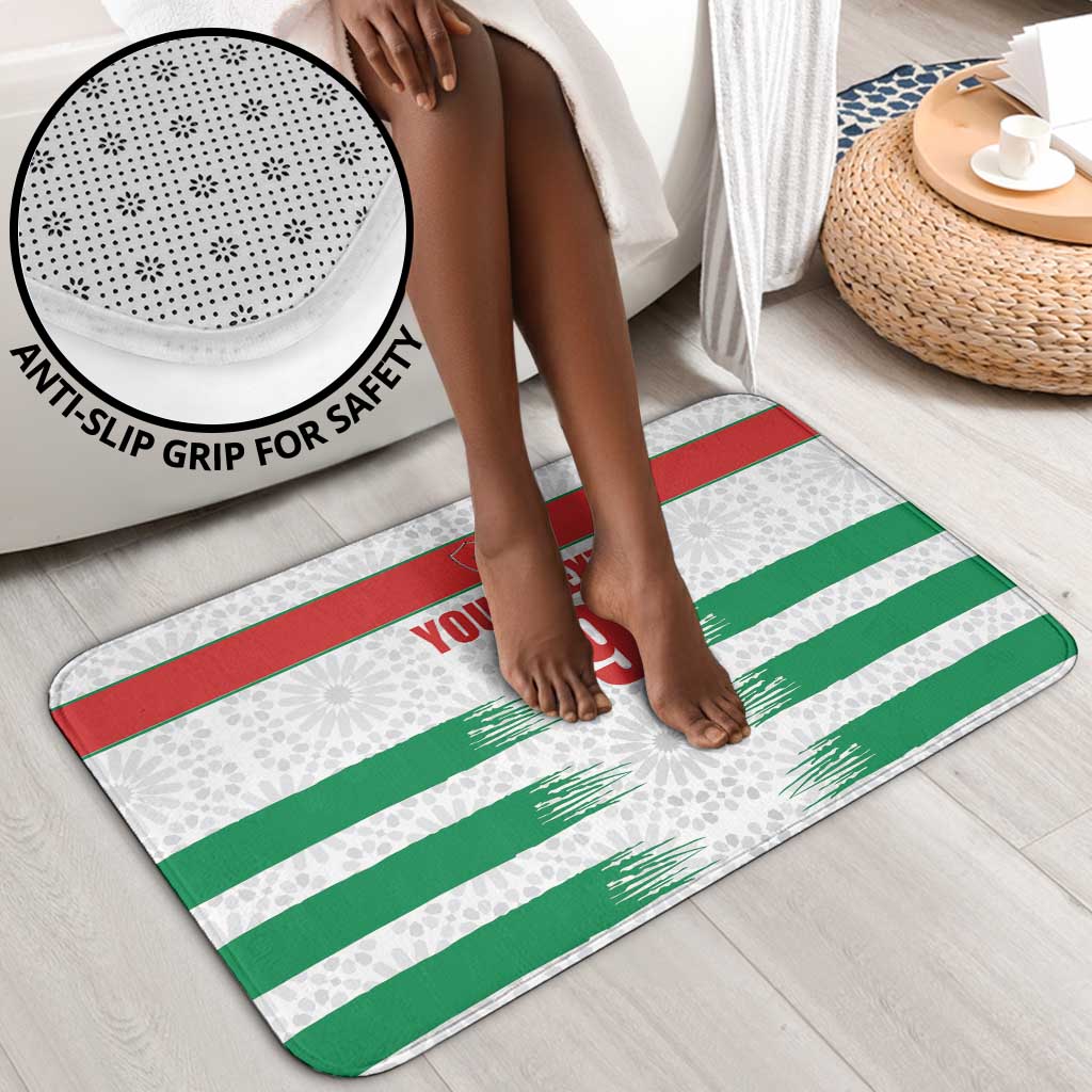 Custom Morocco Football Bathroom Set Road To Football Glory - African Pride