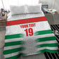 Custom Morocco Football Bedding Set Road To Football Glory - African Pride