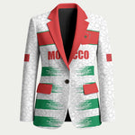 Custom Morocco Football Blazer Road To Football Glory - African Pride