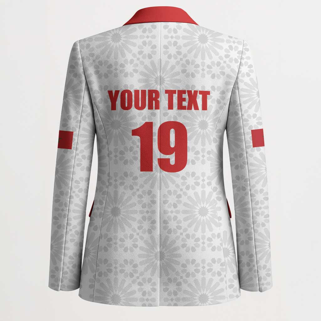 Custom Morocco Football Blazer Road To Football Glory - African Pride