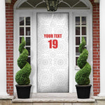 Custom Morocco Football Door Cover Road To Football Glory - African Pride