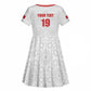 Custom Morocco Football Kid Short Sleeve Dress Road To Football Glory LT19