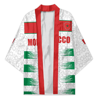 Custom Morocco Football Kimono Road To Football Glory - African Pride