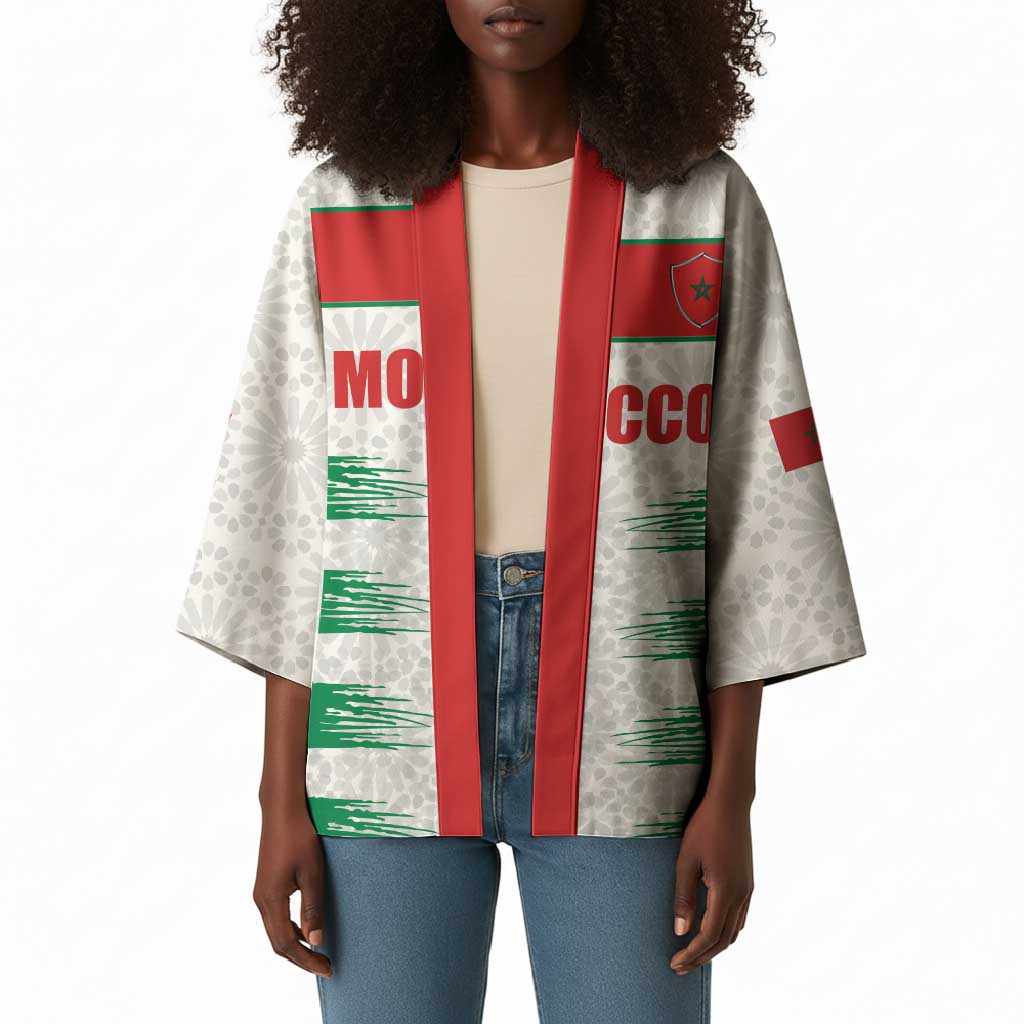 Custom Morocco Football Kimono Road To Football Glory - African Pride