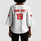 Custom Morocco Football Kimono Sleeve Blouse Road To Football Glory - African Pride