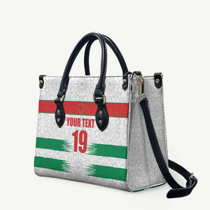 Custom Morocco Football Leather Bag Road To Football Glory - African Pride